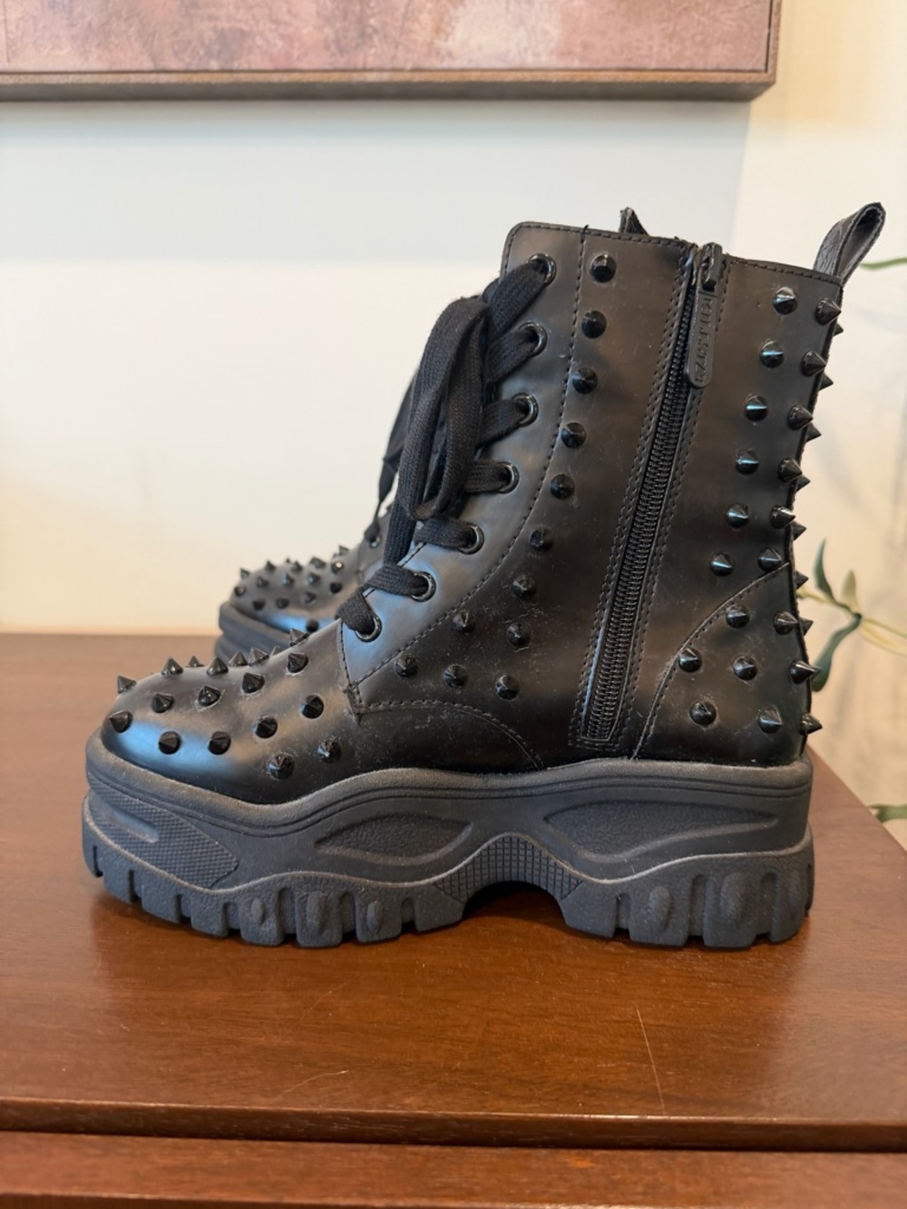 Killstar Empire Studded Boots - Platform - Picture 9 of 16